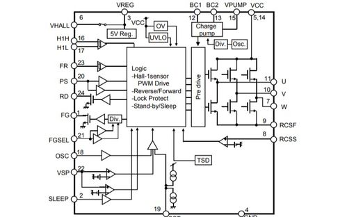 智能門鎖電機驅(qū)動集成電路設(shè)計方案
