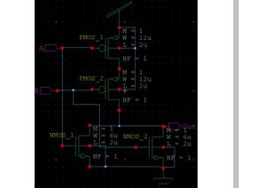 2-3-4輸入或非門(mén)集成電路工藝與版圖設(shè)計(jì)的詳細(xì)說(shuō)明